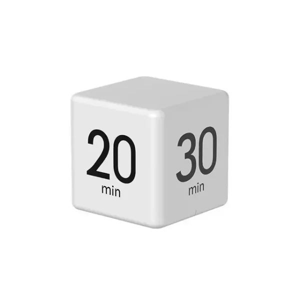Sa6f116c52a5944dc9036e3cf4a4816acI.webp Productivity Cube Timer Gravity Sensor Flipping LED Display 4 Preset Time Dual Modes Countdown Cooking Study Mini Digital Timer