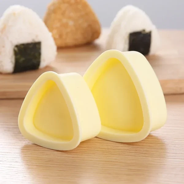 Sb203e5e7293d4565a12f79cdee74e6d6n.webp Onigiri Mold Home Kitchen Food Utensils for Kitchen 1-2PCS Kit Sushi Press Convenient Japan DIY Bento Accessories Rice Balls New