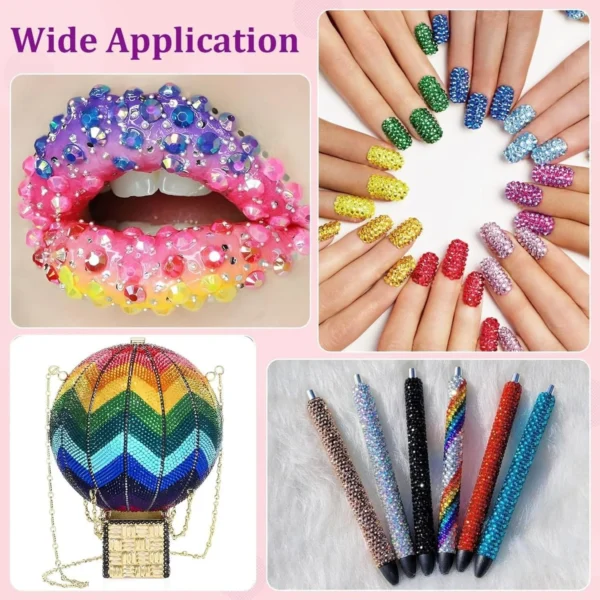 Sb33a7153de4143fb873de76a81a5d521x.webp 2026 New Colorful DIY Resin Rhinestone Kit for Bedazzling