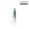 Sba5866c5759844c382485c65f1f73027Z.webp 1pc Non Slip Stainless Steel Food Tongs Meat Salad Bread Clip Barbecue Grill Buffet Clamp Cooking Tools Kitchen Accessories