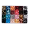 Sbd8d8bb943ad4c3984afb51c7acac696n.webp 24 Colors Bright Sequins Round Flatback Confetti Paillettes