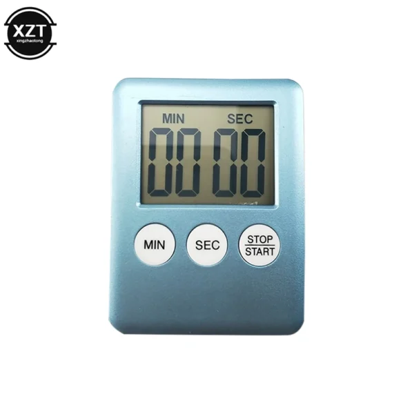 Sbe2fb5737bab415e948f1a68fe9135009.webp Magnetic Kitchen Timer Digital Cooking Baking LCD Count Down Up Loud Alarm Countdown Alarm Magnet Clock Sleep Clock Kitchen Sup