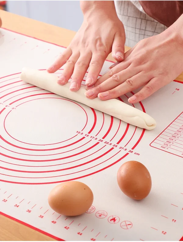 Sc177f1b769c94698a31761a4ef8f823ej.webp UNTIOR 1PCS Silicone Baking Mat Kneading Pad Dough Mat Pizza Cake Dough Maker Kitchen Cooking Grill Non-Stick Gadgets Bakeware