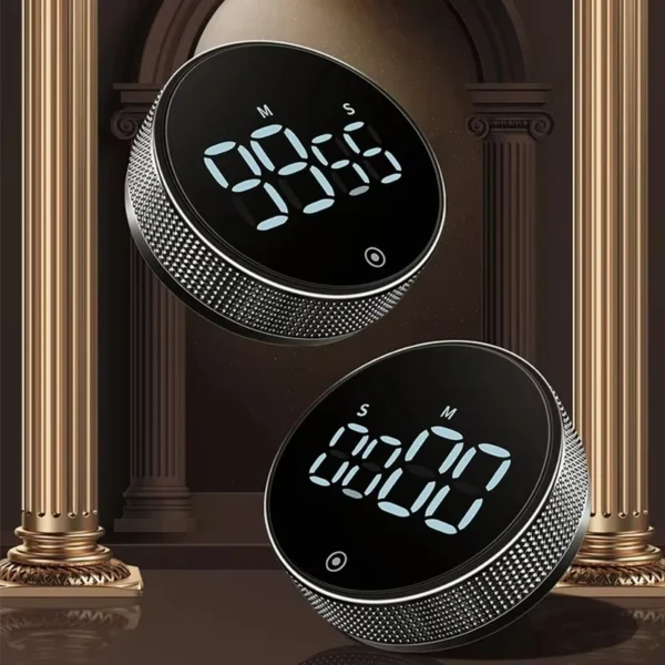 Sc864084ab99c4b53a124ad96d54fcaa9g.webp Dinrgo Magnetic Digital Timers Manual Countdown Kitchen Timer Countdown Clock Mechanical Counter for Cooking Shower Study