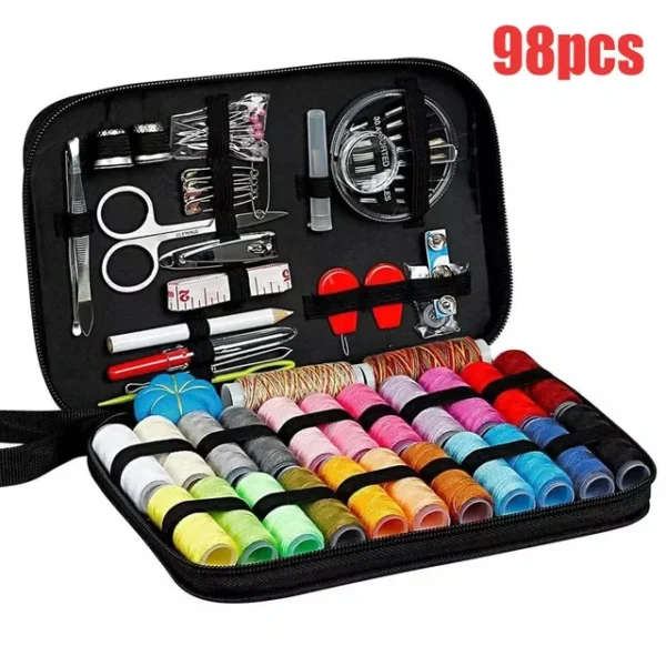 Scb6161a578c94e7ca6f85f17b31ca21fe.webp 68/98pcs Sewing Kits DIY Multi-function Sewing Box