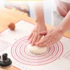 Scc9f6ef9b5274b9e946151b2afe4691aa.webp UNTIOR 1PCS Silicone Baking Mat Kneading Pad Dough Mat Pizza Cake Dough Maker Kitchen Cooking Grill Non-Stick Gadgets Bakeware