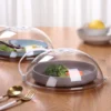 Microwave food splash proof cover, household oven heating cover, plate transparent cover, handle, cooking utensils accessories