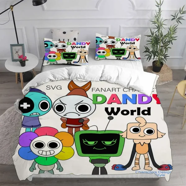 Sed9bfea1ea6f4639b1917bc2253563e9I.webp Dandy'S World Bedding Sets