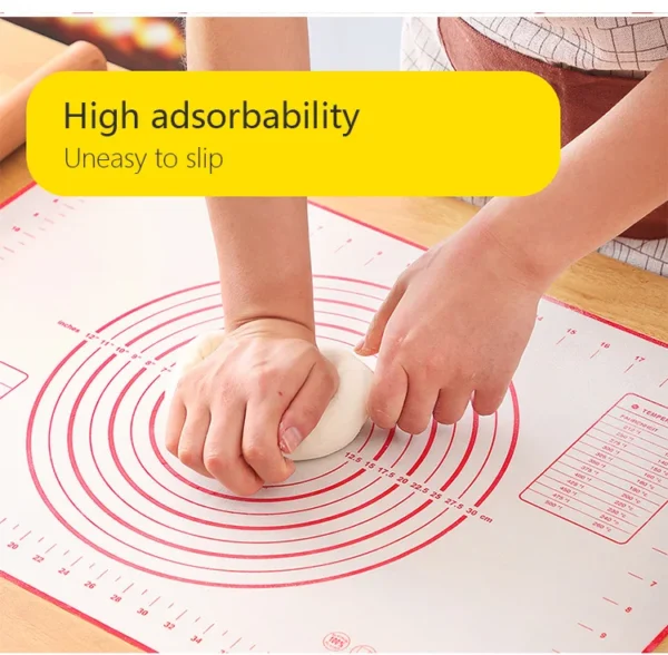 Sf64acc94365d4e9fbd2872819c2eb2a2I.webp UNTIOR 1PCS Silicone Baking Mat Kneading Pad Dough Mat Pizza Cake Dough Maker Kitchen Cooking Grill Non-Stick Gadgets Bakeware
