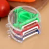 Sf6a7b14d7f534a1d99c47387b9a9bd2fu.webp 3 In 1 Fruit and Vegetable Peeler Multifunctional Vegetable Shredding Tools Stainless Steel Blade Peel Grater Kitchen Tools