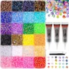 Sfc1fe013b6df4343acd4ae33fed437b6I.webp 2026 New Colorful DIY Resin Rhinestone Kit for Bedazzling